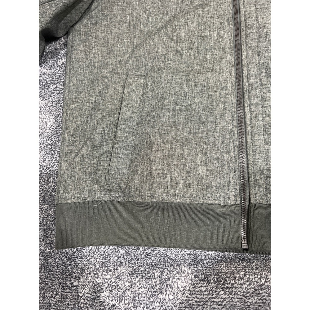 Tommy Hilfiger Mens Softshell Hooded Jacket Grey Full Zip Size Medium - Picture 9 of 15